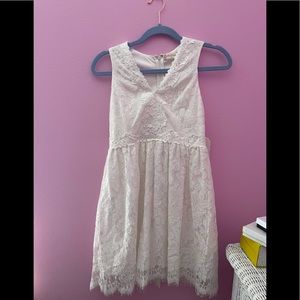 NWT White, medium, Altard State dress